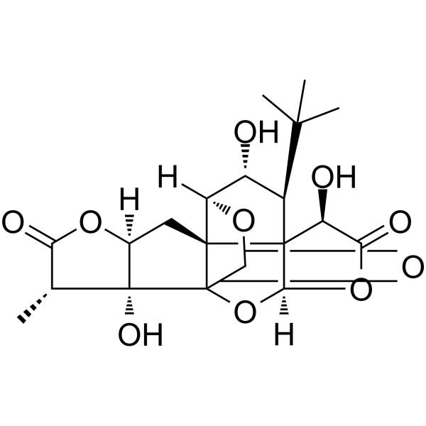 Ginkgolide-J Structure